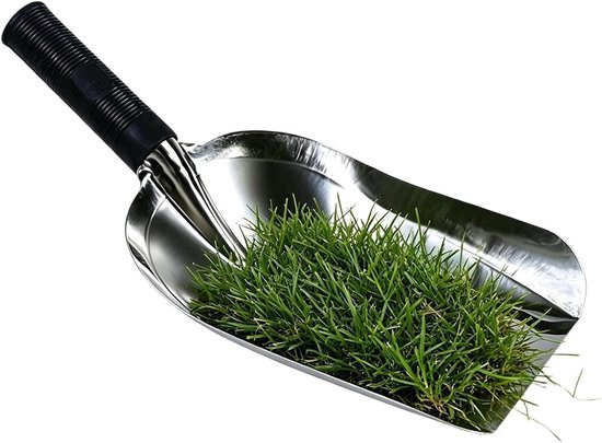 Gartenkelle – Spaten Zum Bewegen Von Erde – Edelstahlblatt – 30 X 14 X 5 Cm – Einzelaufsatz