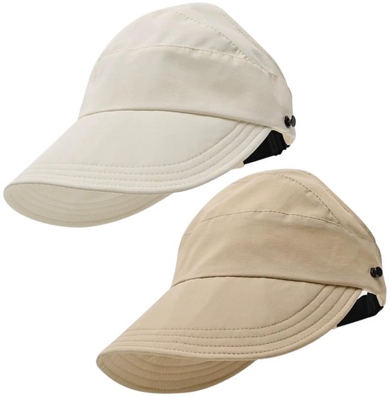 Sonnenhut Mit Uv-schutz – Damen-sonnenhut – Freizeithut – Trekkinghut – Gartenhut – 2-teilig, Atmungsaktives Polyester – Sonnenkappe