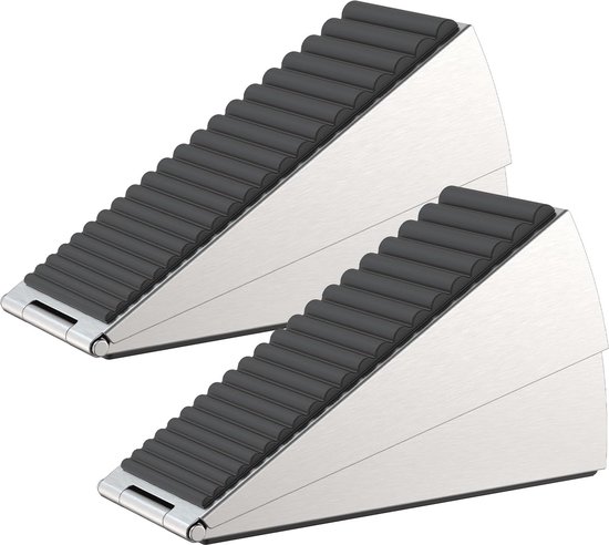 Extra Starkes Türstopper-set (2 Stück) – Hohe Ausführung, Geeignet Für Türen Unterschiedlicher Stärke.