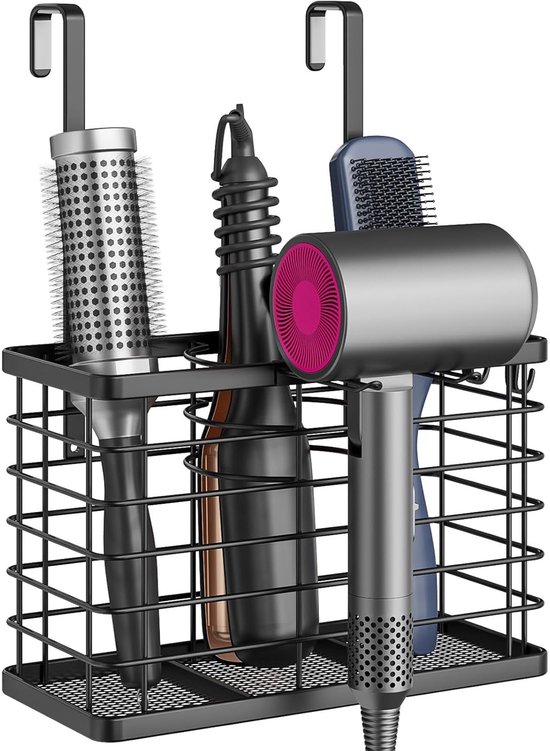 Dreiteilige Haartrockner-organizer – Ordnung Für Ihre Haarstyling-accessoires – 1 Stück – Hochwertiges Metall
