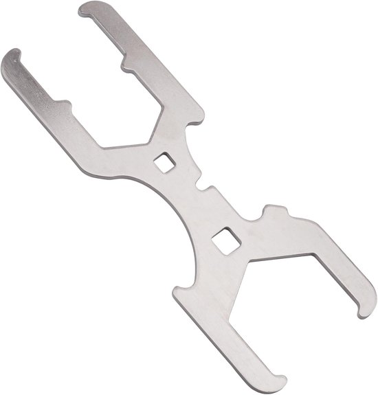 3-in-1-abflussschlüssel Für Spülbecken, Für 1-3/4-, 2- Und 2-1/2-zoll-muttern, Multifunktionales Werkzeug Für Armaturen Und Sanitärinstallationen
