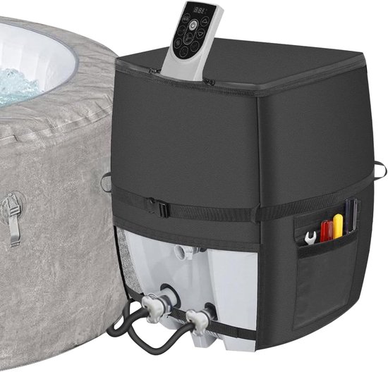 Regenschutz Für Wärmepumpen Und Whirlpools Im Außenbereich – Wasserdichte Abdeckung Mit Reißverschluss