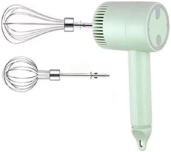 Wiederaufladbarer Usb-handmixer Elektrischer Schneebesen Mit 3 Geschwindigkeitsstufen, Geeignet Zum Mischen Von Teig, Pudding Und Eiern
