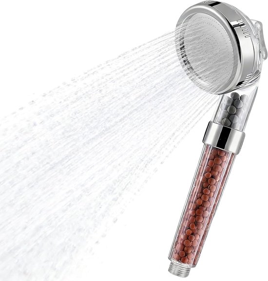 Duschkopf Mit Filter, Wassersparende Hochdruck-handbrause, 3 Modi.