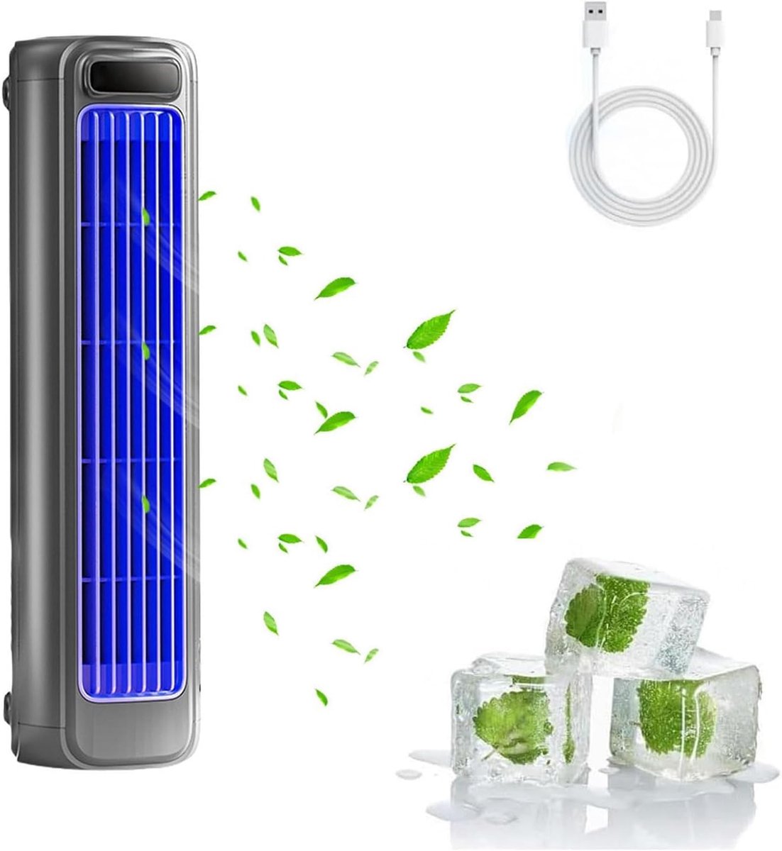 Tragbare Klimaanlage – Leise Tragbare Klimaanlage Mit 3 Geschwindigkeitsstufen – Luftkühler – Raumkühler – 3-in-1 Mini-klimaanlage Für Unterwegs