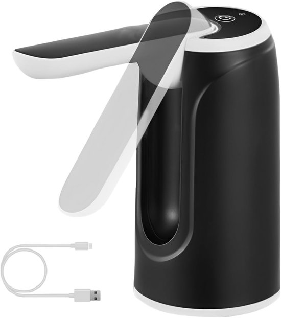 Tragbare, Kabellose Trinkwasserpumpe, Faltbarer, Leiser, Intelligenter Wasserflaschenspender Mit Schalter, Usb-ladegerät Für Den Schreibtisch