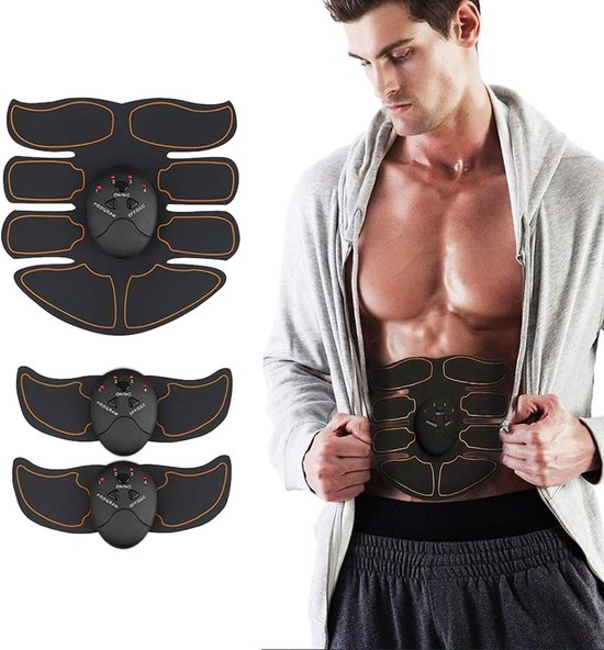 Ems-fitnessgürtel Zur Stimulation Der Bauchmuskulatur, Muskeltraining, Fitnessgerät, Bauchmuskeltrainer Für Bauch/arme/beine Zur Anwendung Zu Hause