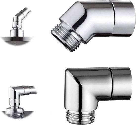 Eckzubehör Für Handbrausekopf – 2er-pack – Silber