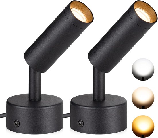 Zwei Led-strahler, 3000k, 4000k, 5000k Einstellbar, Dimmbar, Bodenstrahler, Nach Oben Gerichtete Beleuchtung, Für Pflanzenkunst-wanddekoration