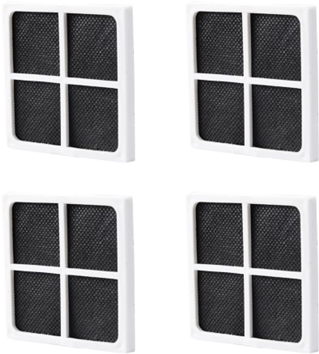 4-teiliges Ersatzteilset Für Kühlschrank-luftreiniger, Kompatibel Mit Lg Lt120f, Kenmore Elite 469918, 9,2 X 9,2 X 0,8 Cm, Ersetzt Adq73214402