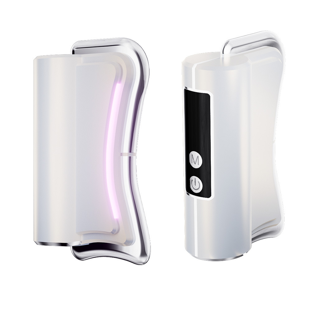 Faszienmesser, Gua-sha-massagegerät, Elektrischer Muskelschaber Mit Ems-mikrostrom-wärmetherapie Und Vibrations-cellulite-massagegerät, Typ-c