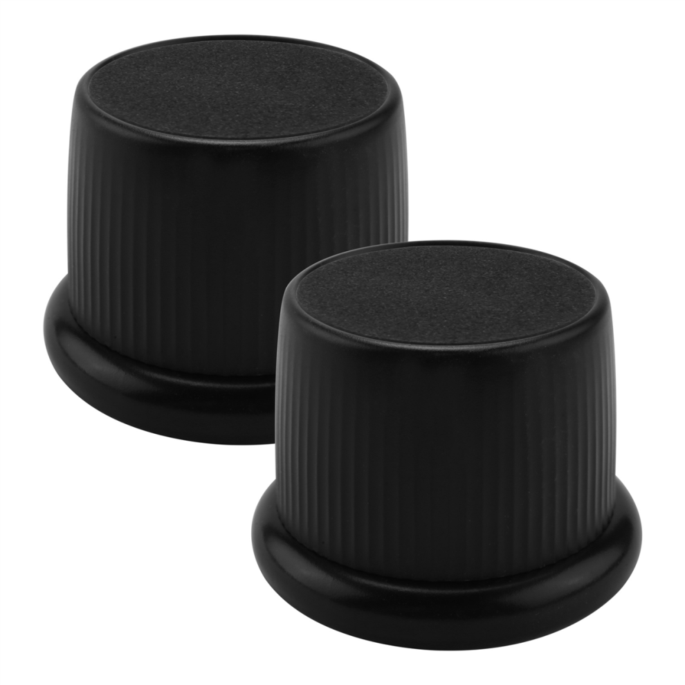 Zwei Verstellbare Bettgestellfüße, Geeignet Für Möbel, Sofas, Couchtische, Sessel – Schwarz