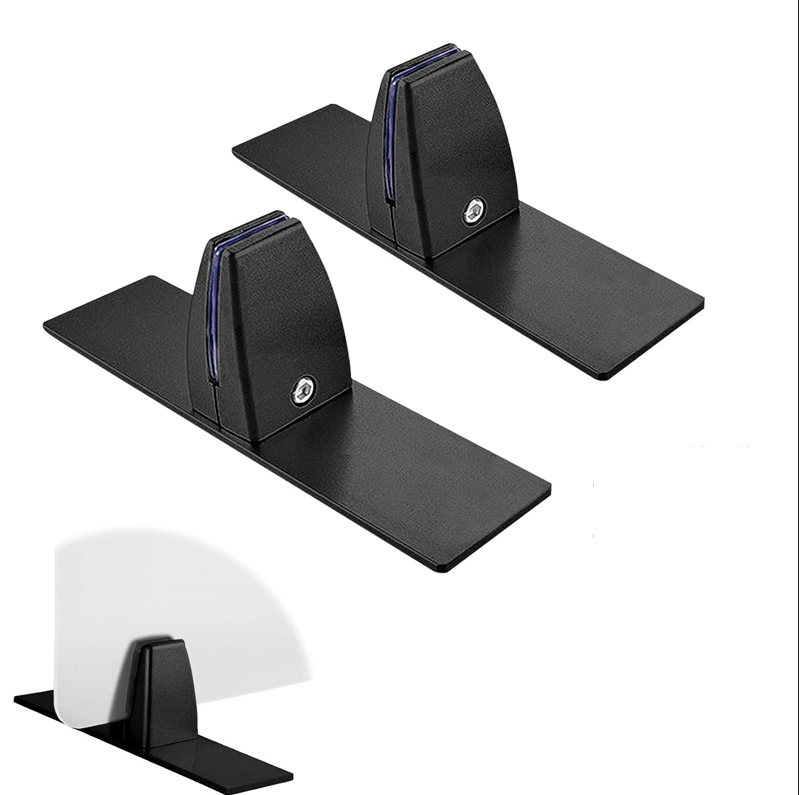 Zwei T-förmige Tischteilerclips, Verstellbare Tischteilerclips Mit Basisstütze, Geeignet Für Trennwände Mit Einer Dicke Von 3-20 Mm.