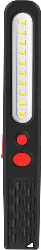 Wiederaufladbare Led-arbeitsleuchte, Zweifarben-kombinationsleuchte, 2-in-1 Cob-inspektionsleuchte Mit Doppelter Magnethalterung Für Autos Und Garagen