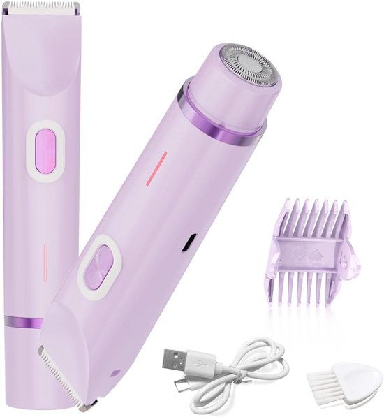 Elektrorasierer Für Damen, 2-in-1-elektrorasierer, Geeignet Zur Beinrasur