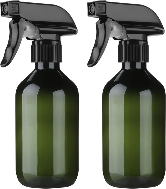 2er-packung 300ml Kunststoff-pflanzensprühflaschen, Mit Einstellbarem Feinnebel- Und Strahlsprühkopf.