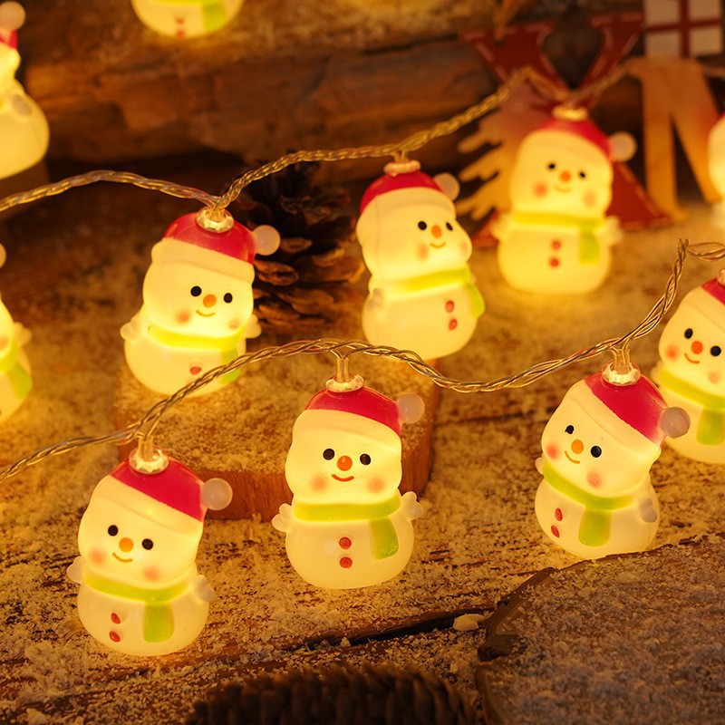 Weihnachtsbeleuchtung – Led-lichterketten – Farbige Lichter – Weihnachtsbeleuchtung – Schmiedeeisen – Dekorative Weihnachtsbeleuchtung