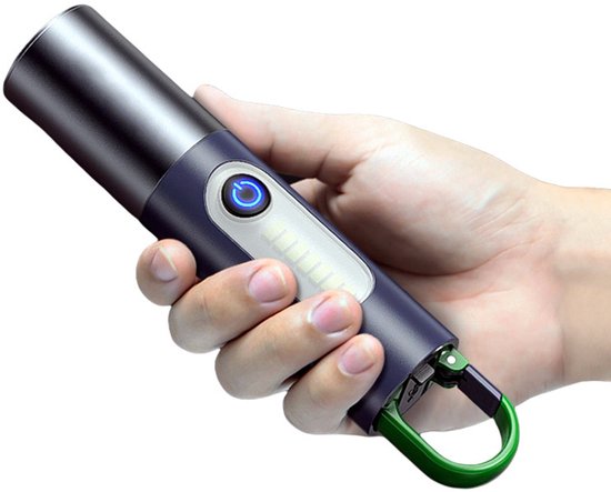 Leistungsstarke Taschenlampe, Multifunktionale Outdoor-campinglampe, Tragbar, Mini-weißlaser, Arbeitsleuchte