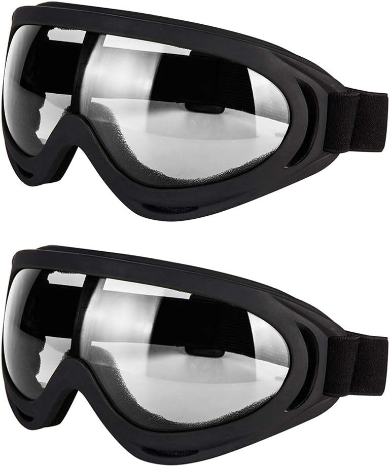 2er-pack Motorrad- Und Taktische Brillen – Uv-schutz Für Offroad-einsätze Mit Dirtbike, Atv, Motocross, Fahrrad, Sport Und Mountainbike
