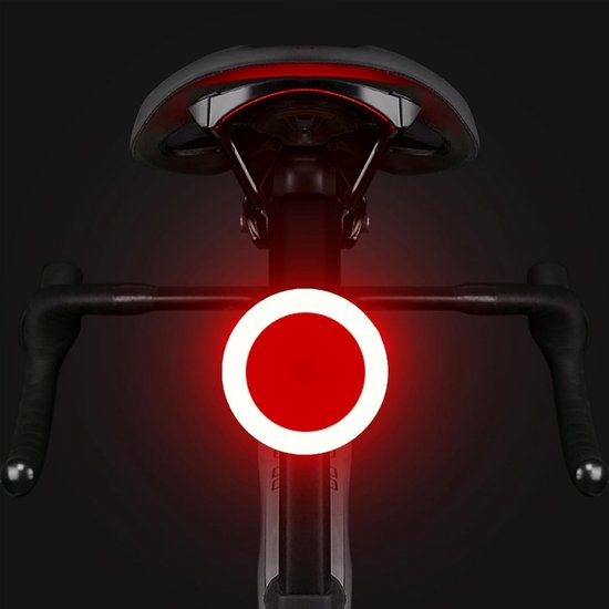 Wiederaufladbares Led-fahrradrücklicht, Wasserdicht, 5 Leuchtmodi, Warnlicht Mit Hoher Helligkeit, Für Mountainbike-touren Bei Nacht