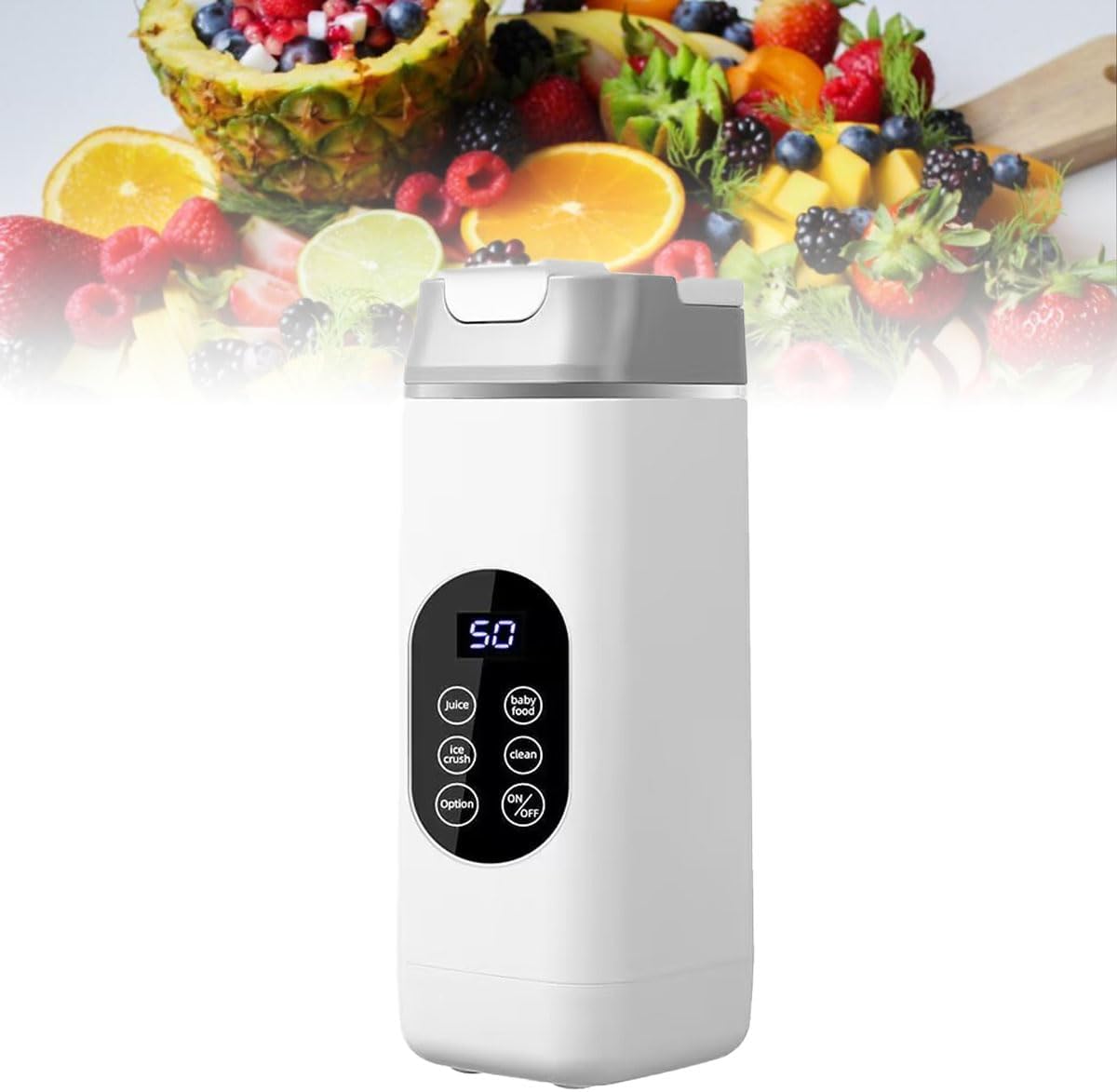 Tragbarer Mixer: Mini-becher Mit Usb-ladefunktion – Smoothie-becher Mit 12 Klingen – Persönlicher Mixer Für Smoothies, Shakes Und Obst