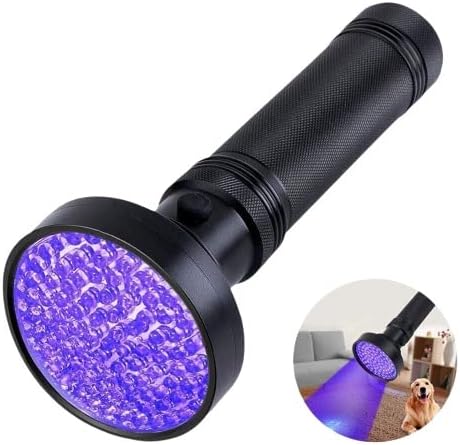 100-led 395nm Hochleistungs-uv-schwarzlicht-taschenlampe