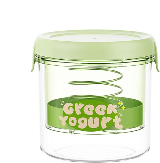 Joghurtfilter – Molketrenner Für Selbstgemachten Joghurt Joghurtbereiter Mit Edelstahlfeder, Geeignet Für Joghurt, Käse Und Sojamilch