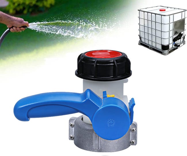 Absperrklappenadapter, Geeignet Für Regenwassertanks Und Ibc-lagertanks (75 Mm).