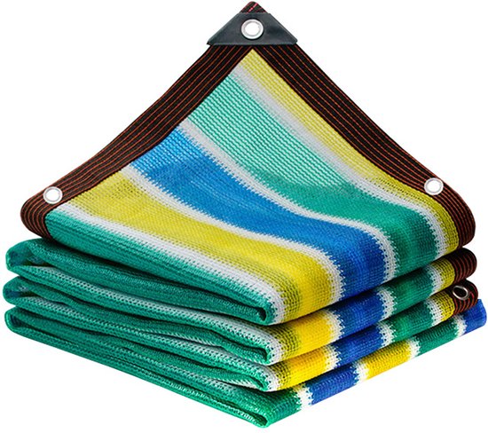 40. 70-90% Schattierungsgrad, Perforiertes Schattierungsnetz, Uv-schutz Für Gewächshaus/garten/balkon, 3x6 M.