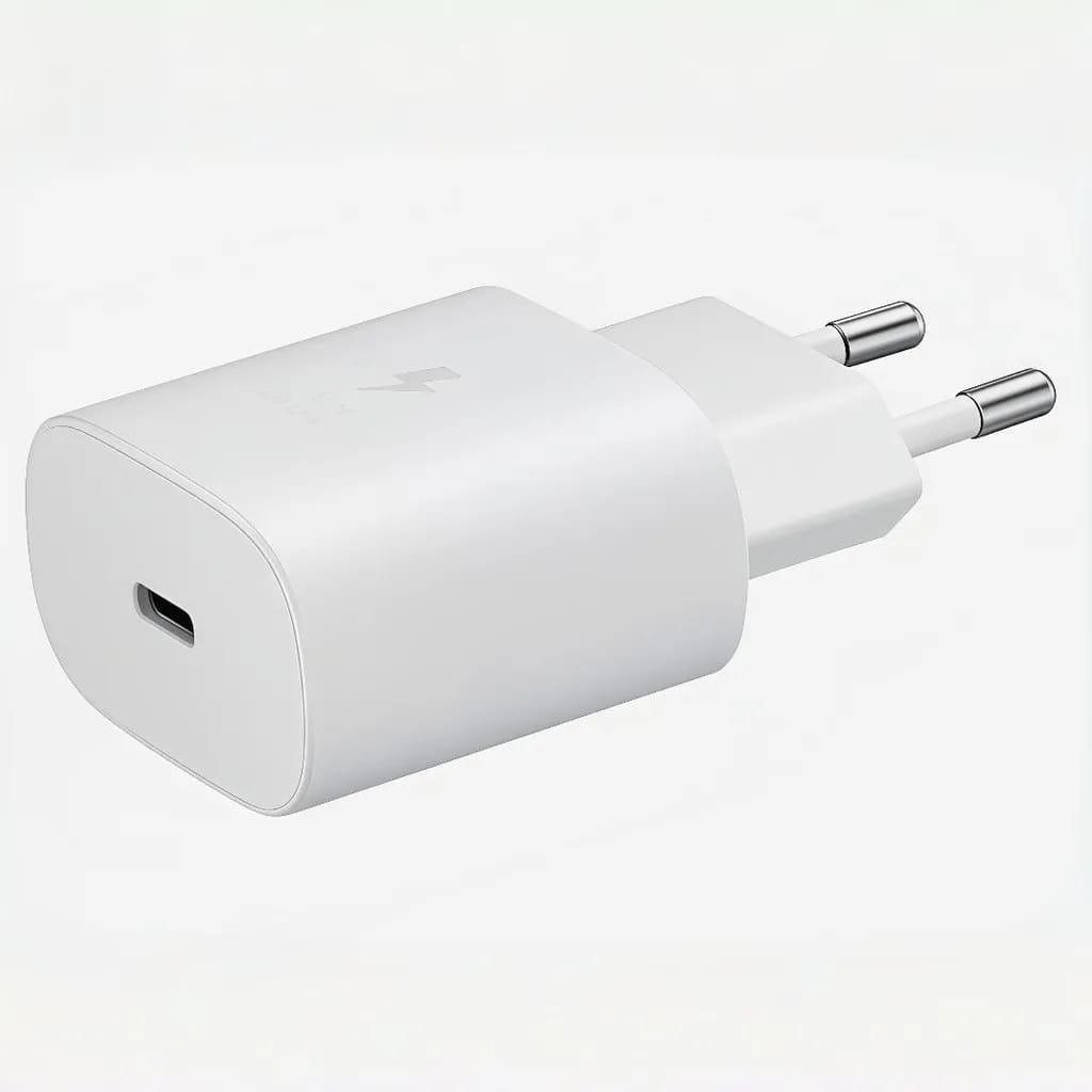 25-w-usb-c-schnellladegerät, Netzteil, Usb-c-ladegerät, Weiß