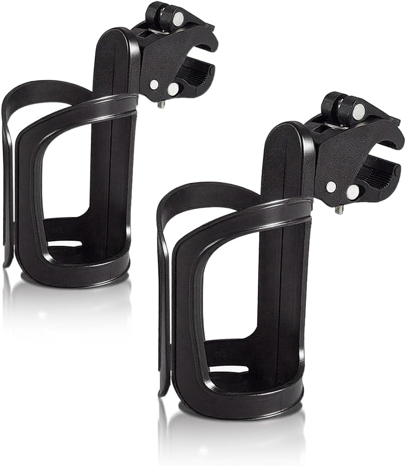 2 Stück – Flaschenhalter – Becherhalter – Trinkflaschenhalter – Universelle Fahrradflaschenhalter – Für Crossräder, Mountainbikes Und Kinderwagen.