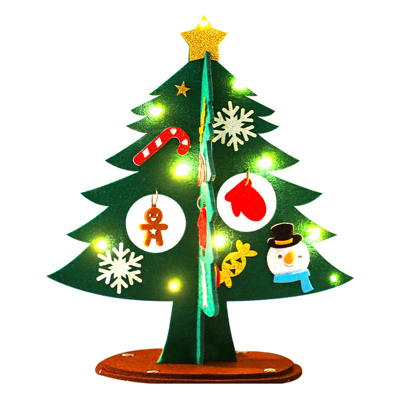 Weihnachtsbaum, Handgefertigt, Diy, Weihnachtsdekoration, Weihnachtsmann, Mehrfarbig
