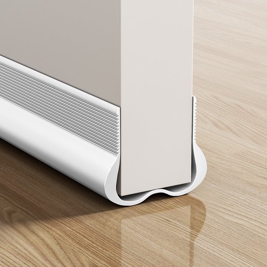 Universelle, Flexible Türdichtung Unten, Schalldämmend, Wind- Und Staubabweisend, Wetterdichtung, Zugluftstopper, Schwarz, Energiesparend Und Langlebig