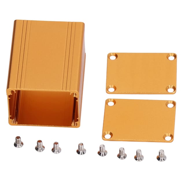 Gehäuse aus Aluminiumlegierung – Effiziente Wärmeableitung, ideal für Elektronik-Bastelprojekte