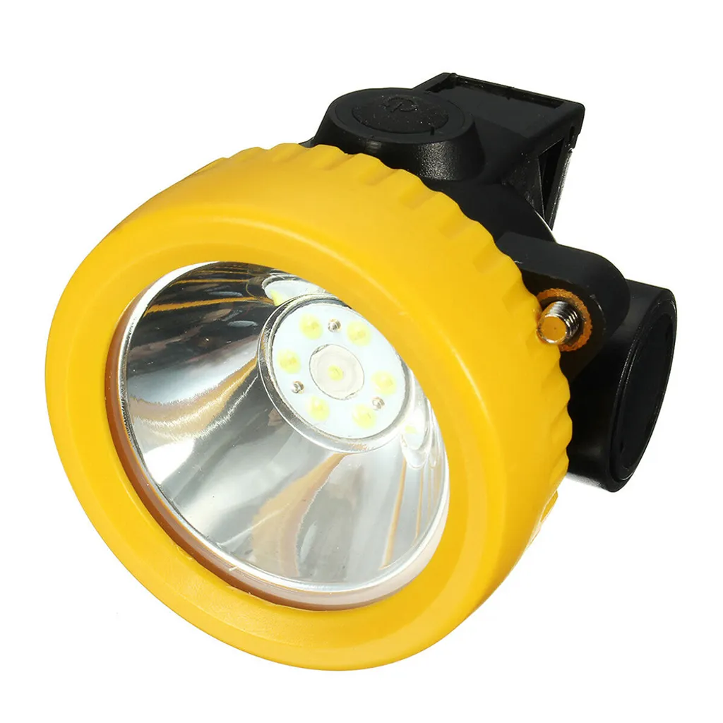 Outdoor-angeln, Camping, Bergmannssicherheit Led-wiederaufladbare Helm-stirnlampe Wasserdichte Grubenlampe