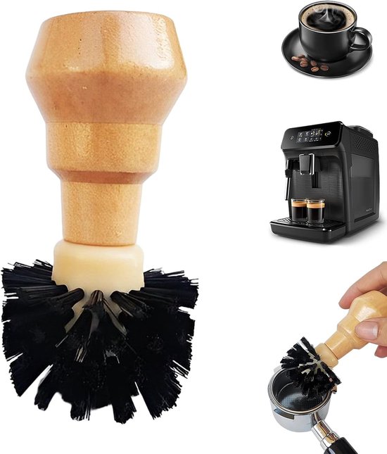 Kaffeefilter-reinigungsbürsten-set, Barista-werkzeug, Siebträgerbürste, Für 51 Mm/54-58 Mm Kaffeetassen.