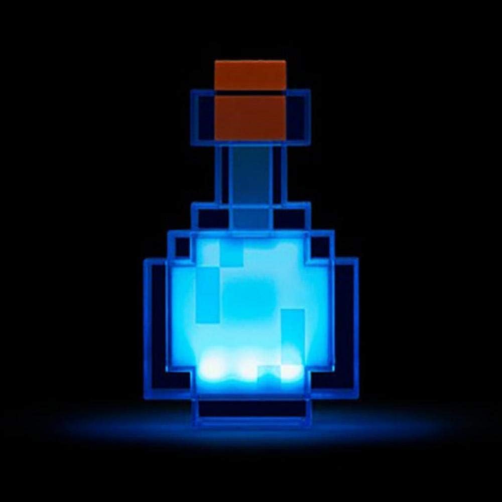 Nachtlicht Mit Farbwechselnder Trinkflasche: Leuchtet Auf Und Wechselt Zwischen 8 Verschiedenen Farben.