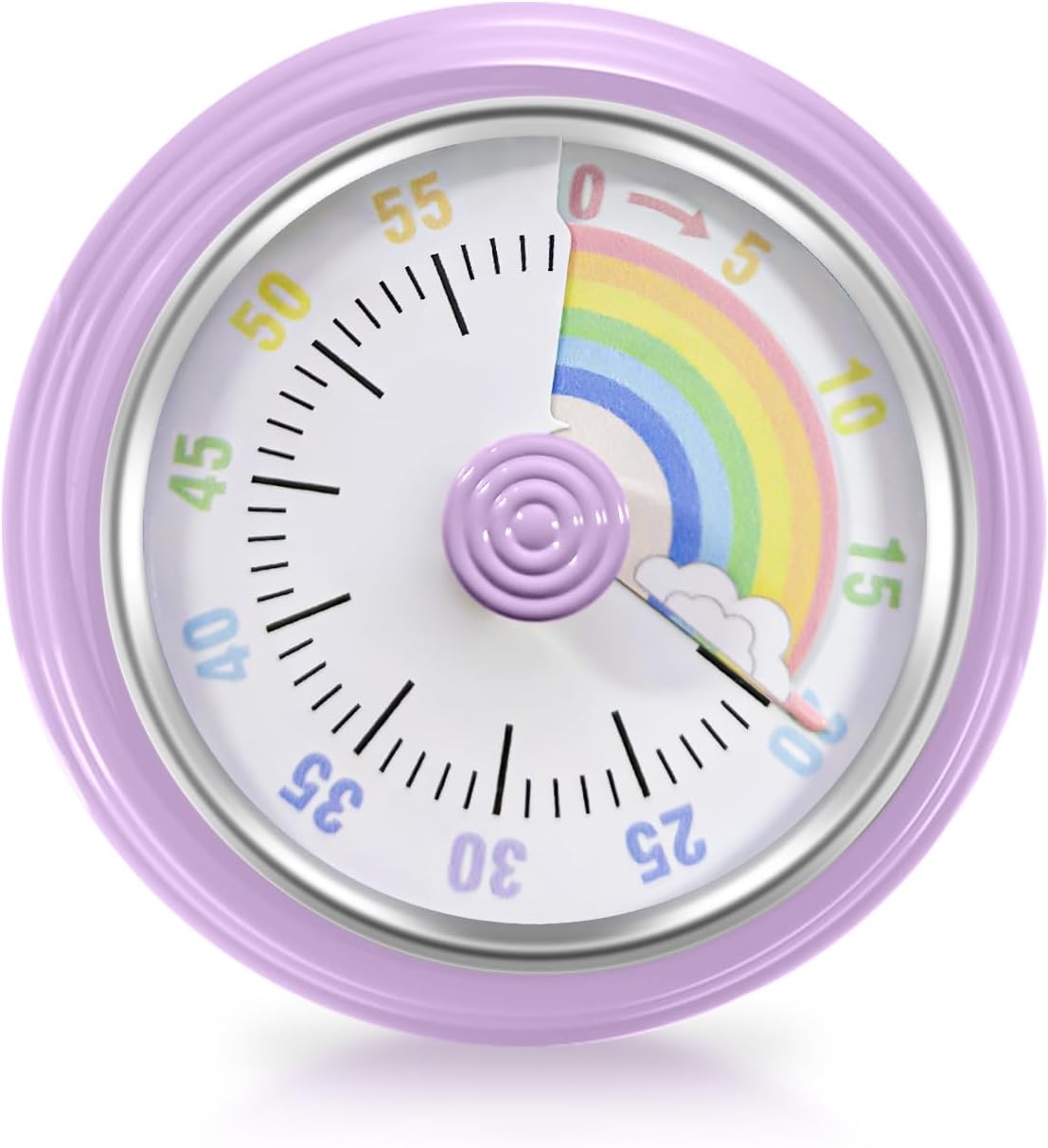 Visueller Timer – Küchentimer – 7,6 Cm Küchentimer – Mechanische Uhr Mit 60-minuten-countdown-timer – Batteriebetrieben – 7,6 Cm