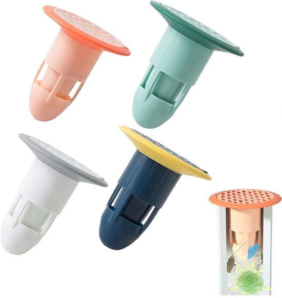 4er-pack Silikon-hochleistungs-abflussfilterstopfen-set Für Spüle/dusche