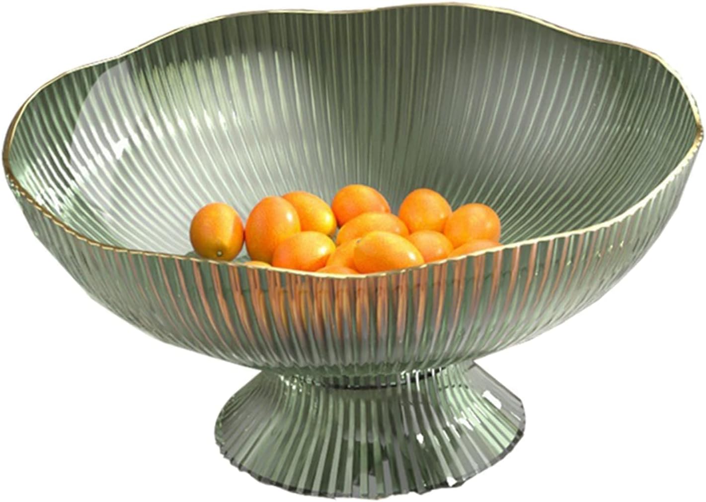 Obstschale – Dekorative Stehschale Mit Abflussloch Und Abnehmbarem Boden – Wohnzimmer – Couchtisch – Präsentationsschale – Obst