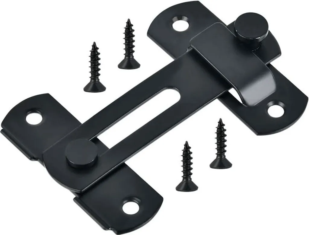 3 Schwarze Türbolzen Aus Edelstahl