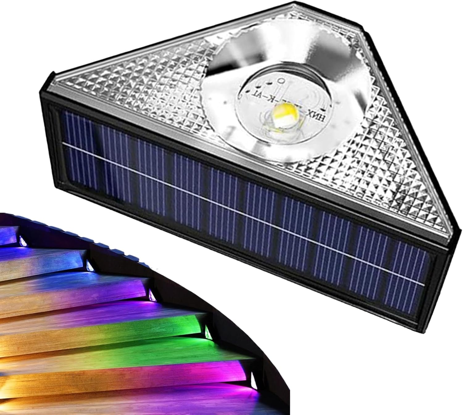 Solarleuchten Für Den Außenbereich, Treppenleuchten, Wasserdicht, Led-beleuchtung, Außentreppen, Stufen, Zäune, Innenhöfe, Terrassen, Abflüsse, Wege, Dekoration.