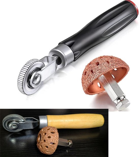 Zweiteiliges Reifenreparatur- Und Polierwerkzeugset, Gelenkdesign Für Einfache Bedienung, Reifenschleifkopf-set, Becherförmiges Polierscheiben-set, 42 Mm