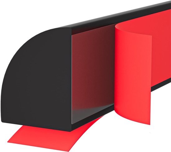 Weiße, 200 Cm Lange, Dreieckige, Selbstklebende Gummi-dekorleiste Für Fliesen, Schrankkanten, Wände, Böden Und Decken