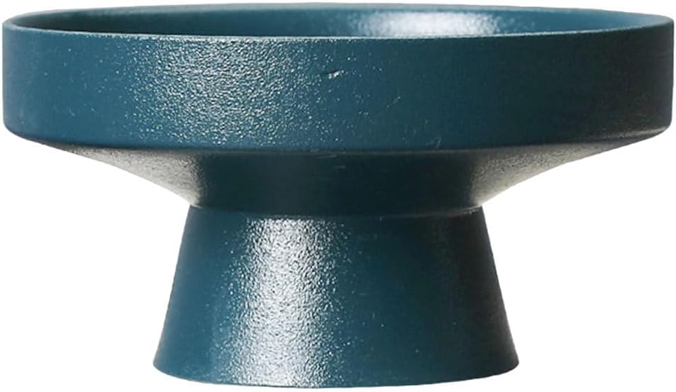Obstschale Aus Keramik Auf Füßen, 13 Cm (5,12 Zoll), Eleganter Servierständer Für Küche Und Haushalt, Dekorativer Obstkorb