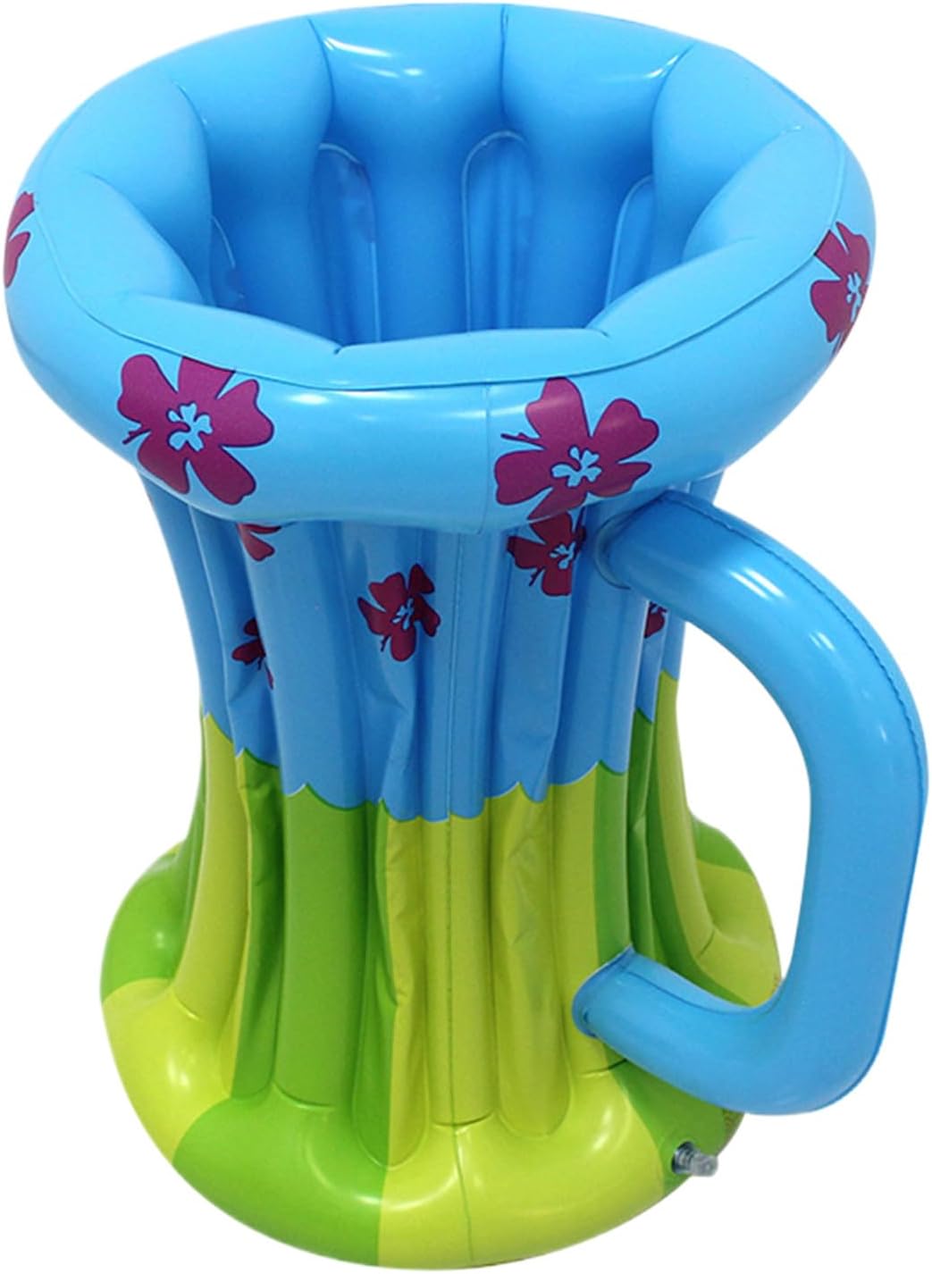 Aufblasbare Kühltasche, Getränkeeisbehälter Mit Zubehör, Schwimmende Pvc-behälter Im Hawaii-stil Für Gartenpartys, Picknicks Und