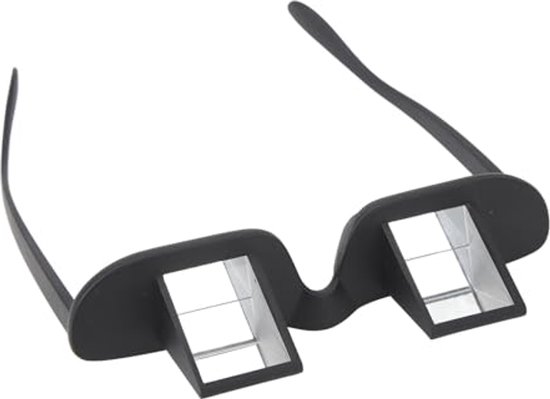 90-grad-prismen-lesebrille Mit Horizontalem Prisma, Hochauflösende, Verstellbare Lesebrille Mit Spiegel Für Bett Und Sofa