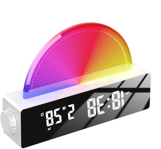 Sonnenaufgangswecker – Wecklicht – Sanftes Wecken – Simuliert Den Sonnenaufgang – Nicht Verfügbar – Weiß
