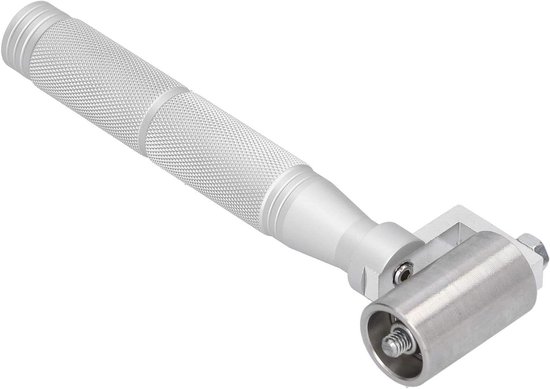 40-mm-edelstahl-handdruckwalze Für Nahtlose Tapetenverlegung, Ein Heimwerkerwerkzeug Für Tapezierarbeiten.