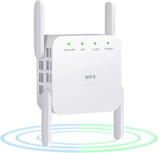 Wlan-repeater – 5 Ghz – Drahtlos – 1200 Mbit/s – 2,4 Ghz – 5 Ghz – Router – Wlan-signalverstärker